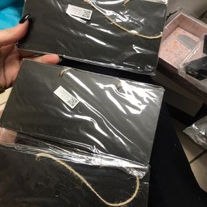 3 mini black chalkboards